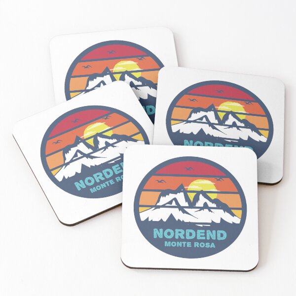 Item preview, Nordend Monte Rosa Mountain Swiss Alps - Hiking and Mountaineering  designed and sold by Numero14.