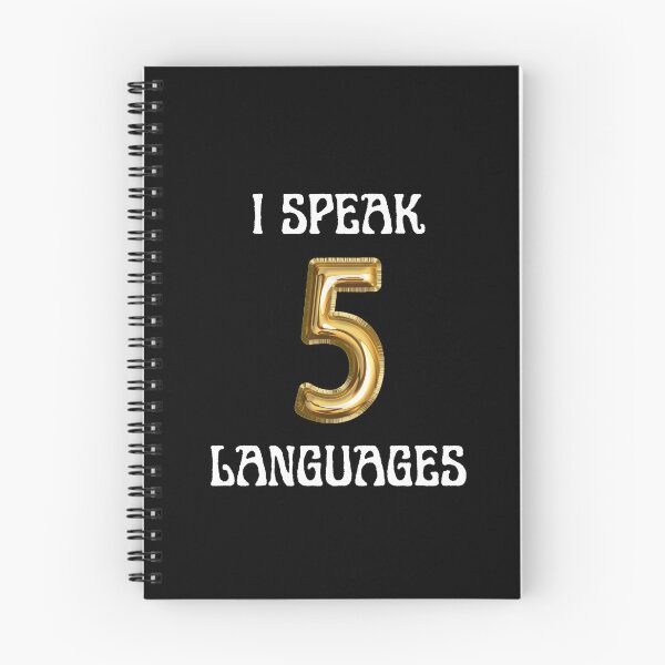 Item preview, I speak 5 languages - International translation day designed and sold by creative4house.