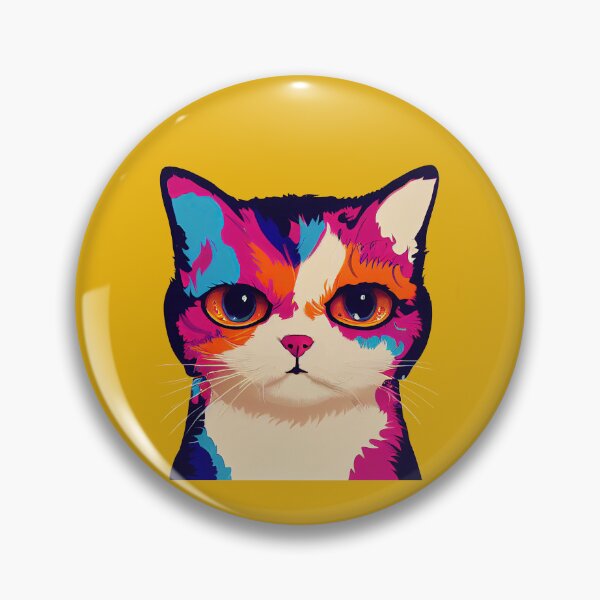 Item preview, Pop art style Munchkin Cat Print designed and sold by ThePurpleMelon.