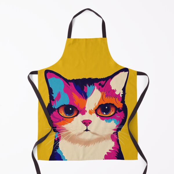 Item preview, Pop art style Munchkin Cat Print designed and sold by ThePurpleMelon.