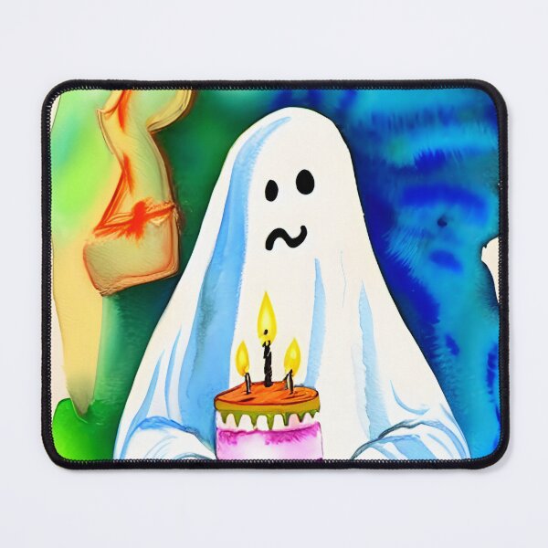 Item preview, Ghost has a birthday designed and sold by skillunused.