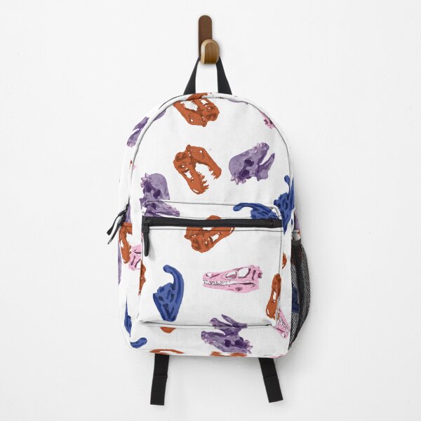 Item preview, Colorful Dino skulls all over! designed and sold by chipbeing.