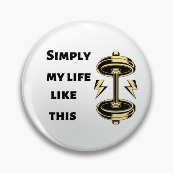 Item preview, Simply  my life... Dumbbell Thunder GYM designed and sold by OliviaStoonP.