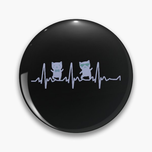 Item preview,  Cool Cat Heartbeat Pulse designed and sold by HappyLifeCreate.