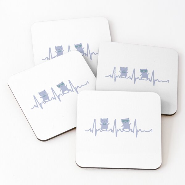 Item preview,  Cool Cat Heartbeat Pulse designed and sold by HappyLifeCreate.