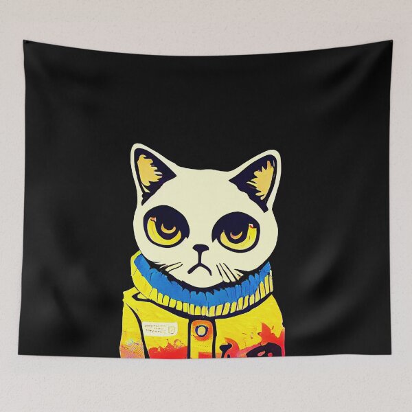 Item preview, British shorthair cat art 37 designed and sold by Catator.