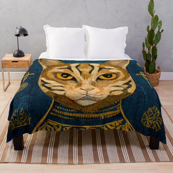 Item preview, Bengal Cat Priest Portrait in Orthodox Icon Style designed and sold by laika-et-al.