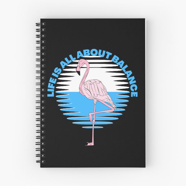 Item preview, Flamingo life is all about balance designed and sold by RecStore.