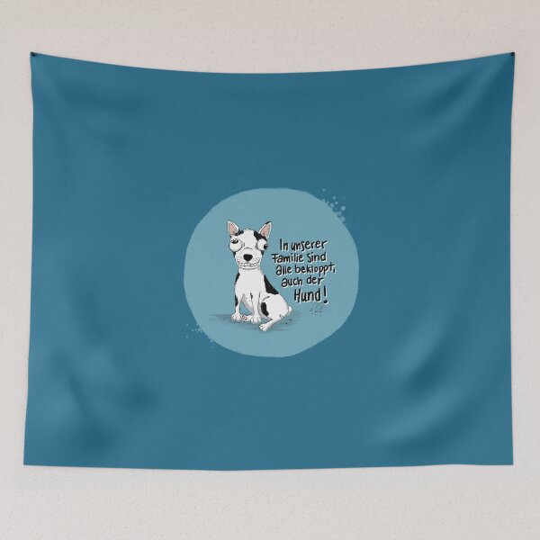 Item preview, crazy family = crazy dog designed and sold by FrauBlaschi.