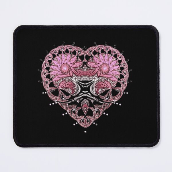 Item preview, Fractal Heart Illustration Design designed and sold by Thonja.