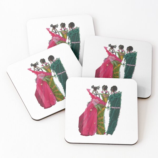 Item preview, Pink and Green Queens designed and sold by The Cindy Williams Collection.