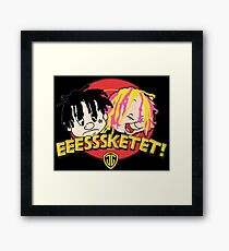EEESSSKETET! SMOKEPURPP LIL PUMP CARTOON STYLE MERCH 2017 DESIGN Framed Print