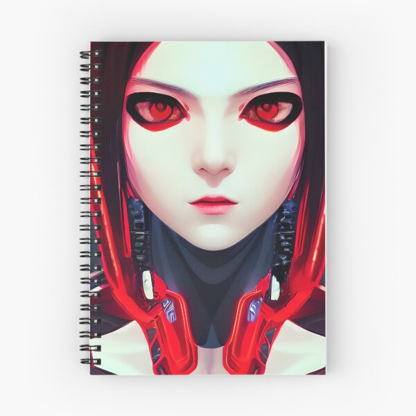 Item preview, Red Cyborg Woman designed and sold by HellsBrew.