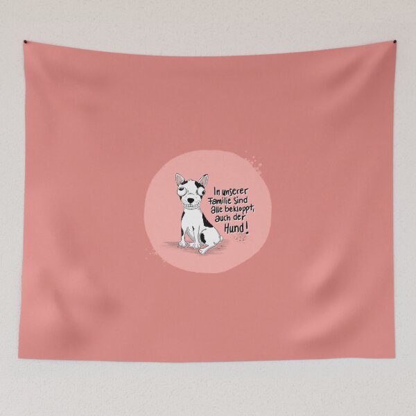 Item preview, crazy family = crazy dog designed and sold by FrauBlaschi.