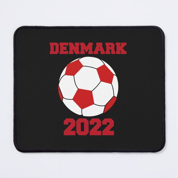Item preview, Denmark Soccer Ball Flag 2022 - Danish Football Lovers designed and sold by MGHdesign.