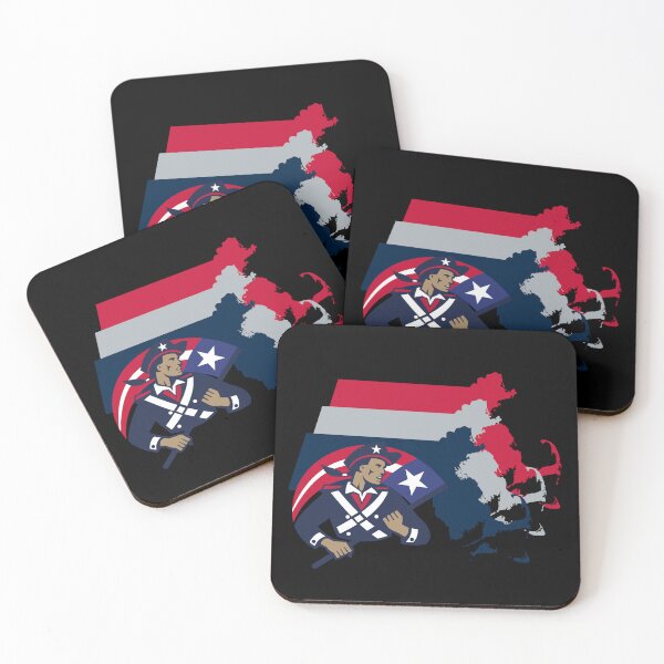 Item preview, Massachusetts Border, Patriots designed and sold by LatterDaze.