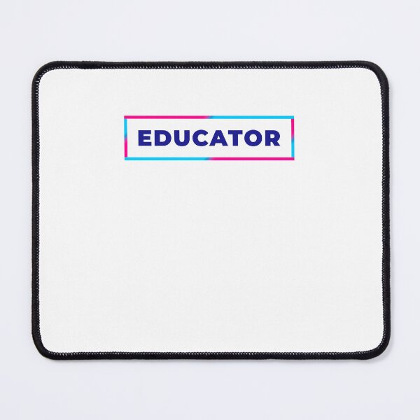 Item preview, Educator retro colorful frame designed and sold by SVPOD.