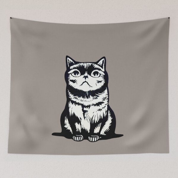 Item preview, British shorthair cat art 41 designed and sold by Catator.