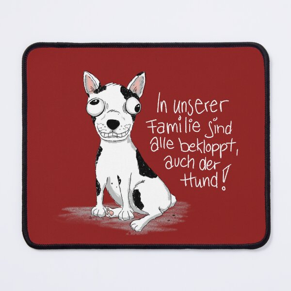 Item preview, crazy family = crazy dog designed and sold by FrauBlaschi.