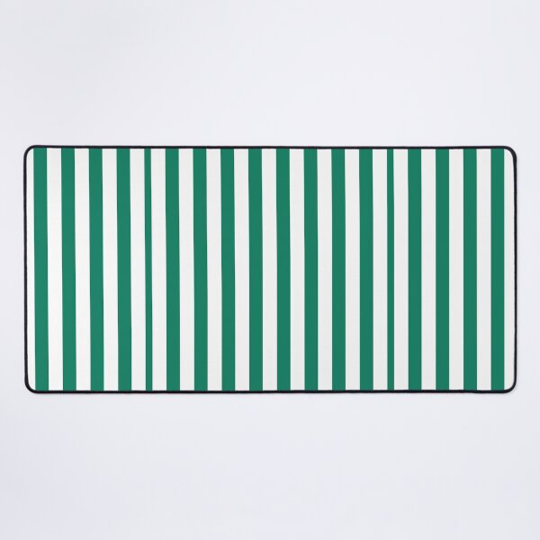Item preview, Green and White Vertical Striped designed and sold by Rami Khalifah.