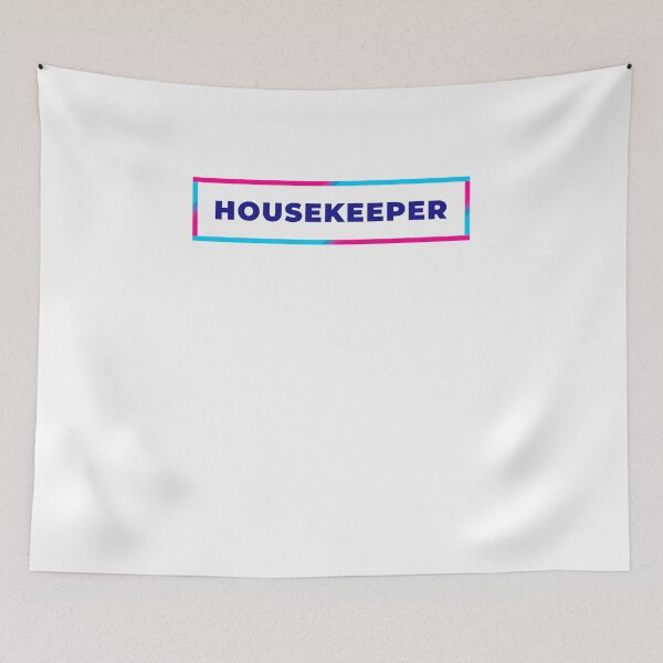 Item preview, Housekeeper retro colorful frame designed and sold by SVPOD.