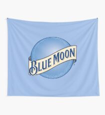Blue Moon Beer Wall Tapestry