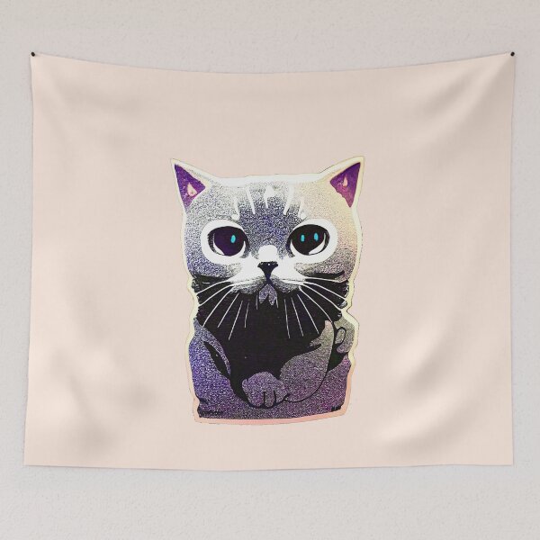 Item preview, British shorthair cat art 43 designed and sold by Catator.