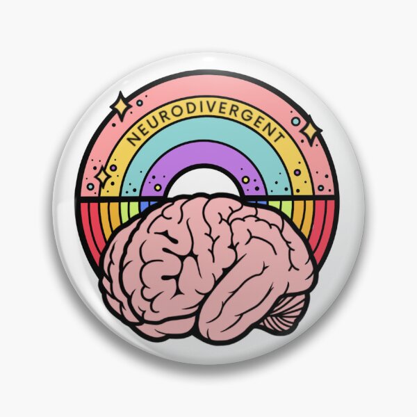 Item preview, Neurodivergent Rainbow designed and sold by SpaceTaxi.