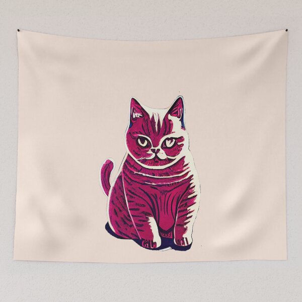Item preview, British shorthair cat art 44 designed and sold by Catator.