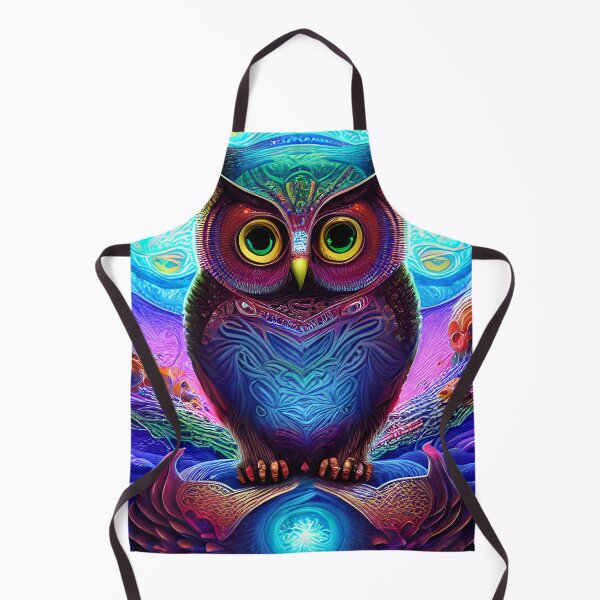 Item preview, Psychedelic Owl designed and sold by HellsBrew.