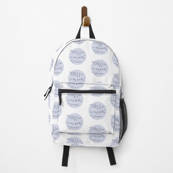 Item preview, Coffee is my guilty pleasure - blue designed and sold by LouiseRossArt.