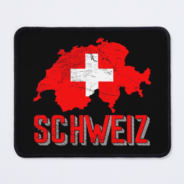 Item preview, Switzerland flag map designed and sold by Mila1946.
