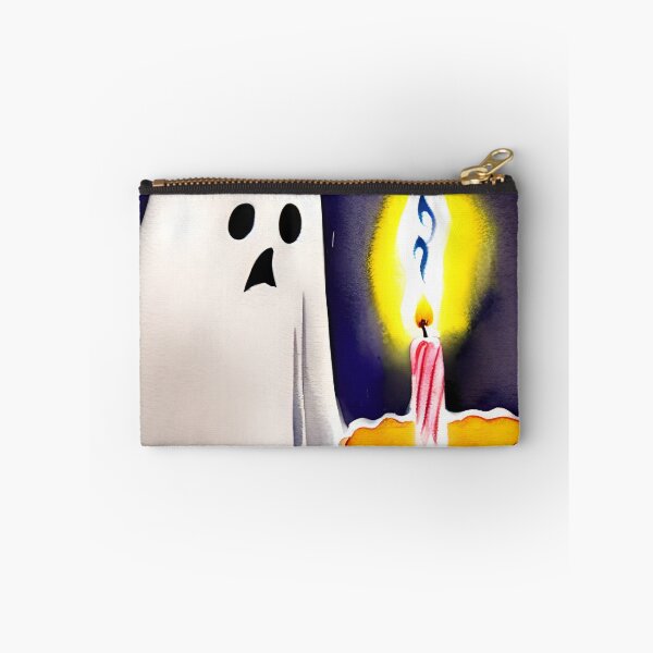 Item preview, Ghost is blowing out the candle on their birthday cake designed and sold by skillunused.