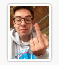 cody ko flipping off the world Sticker
