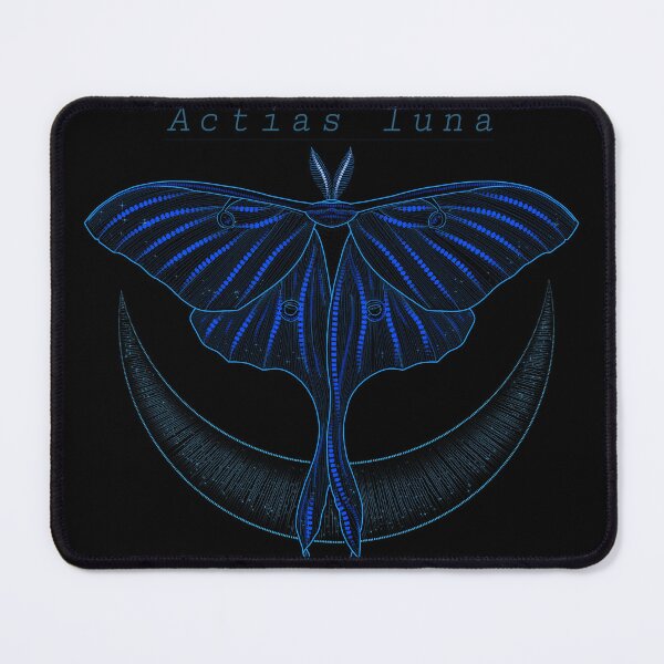 Item preview, Luna Moth in Blue designed and sold by ozdv.