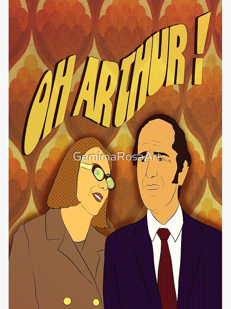 "Olive and Arthur" Poster for Sale by GemimaRosaArt Redbubble