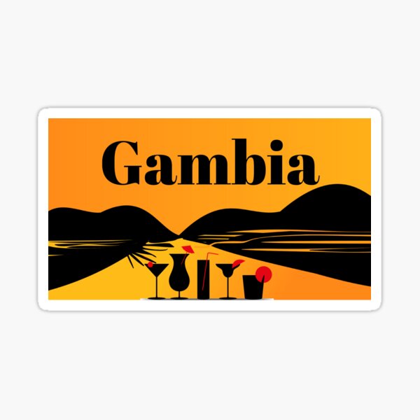 Gambia Sticker