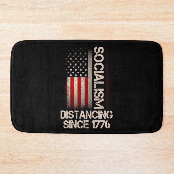 Item preview, Socialism Distancing Since 1776 Funny Anti Socialism designed and sold by Simeon	 Dorelus.
