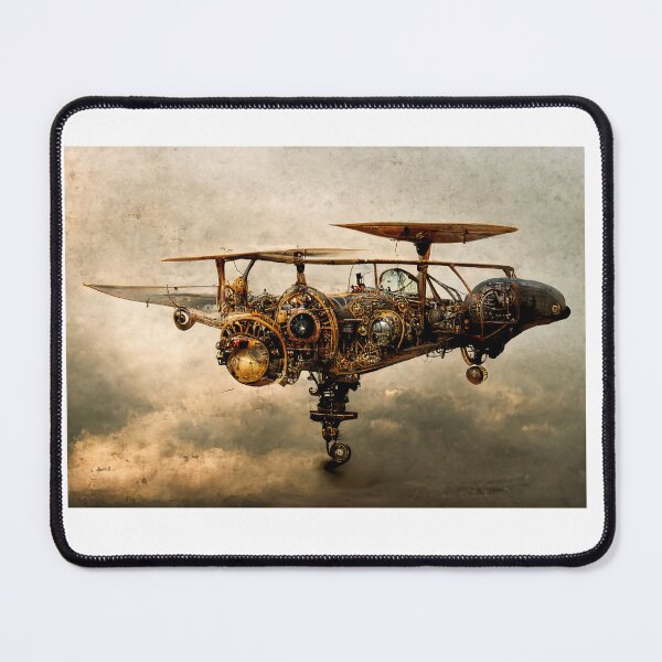 Item preview, aircraft in steampunk style  designed and sold by chuckgaudette.