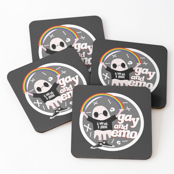 Item preview, Gay and Emo Badge designed and sold by racharanha.