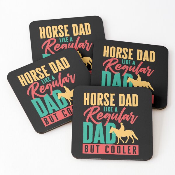 Item preview, Horse Dad Like A Regular Dad But Cooler Horses Horse Rider designed and sold by Kevins16.