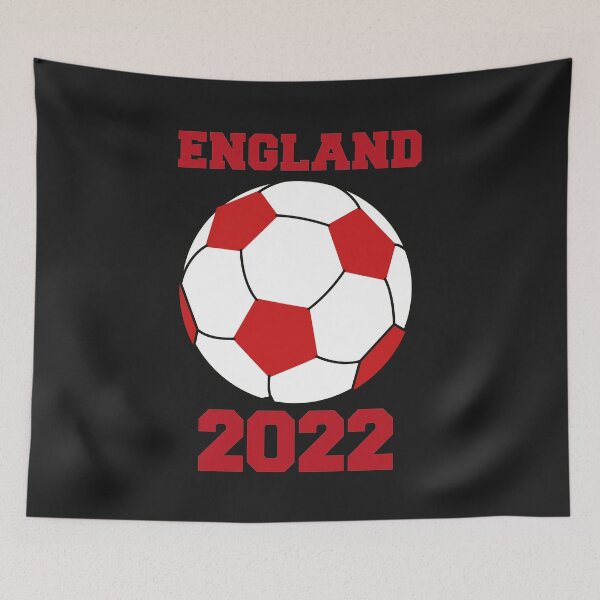 Item preview, England Soccer Ball Flag 2022 - English Football Lovers designed and sold by MGHdesign.