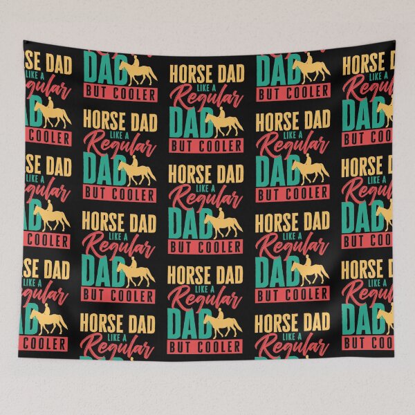 Item preview, Horse Dad Like A Regular Dad But Cooler Horses Horse Rider designed and sold by Kevins16.