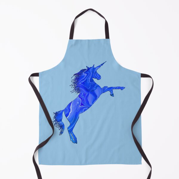 Item preview, Blue Fantasy Unicorn Spirit Animal designed and sold by LaRoach Digital Arts.