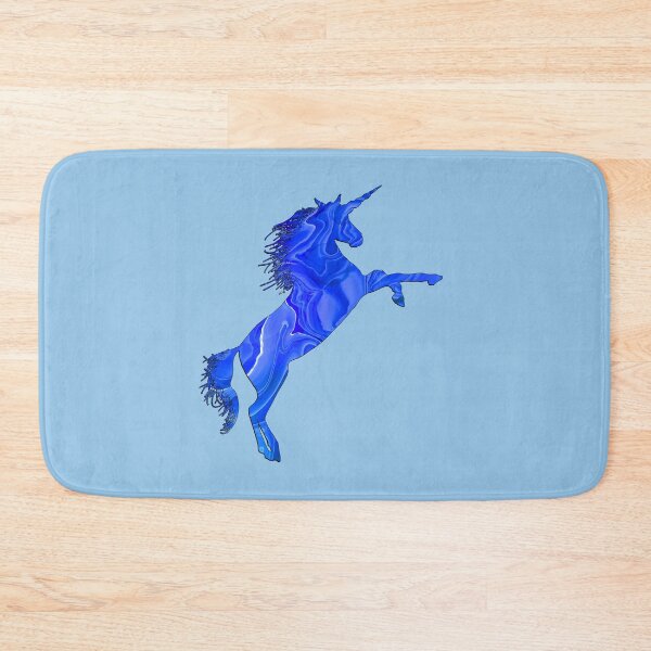 Item preview, Blue Fantasy Unicorn Spirit Animal designed and sold by LaRoach Digital Arts.
