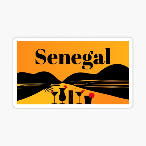 Sénégal Sticker