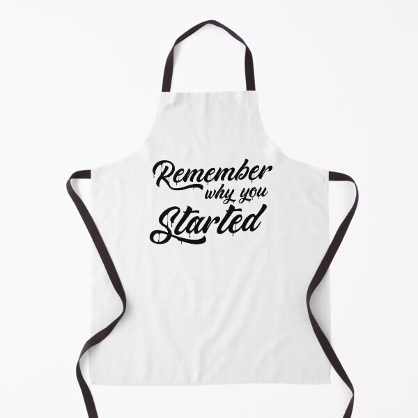Item preview, Remember Why You Started Motivational Inspirational Quote designed and sold by Tema EL.