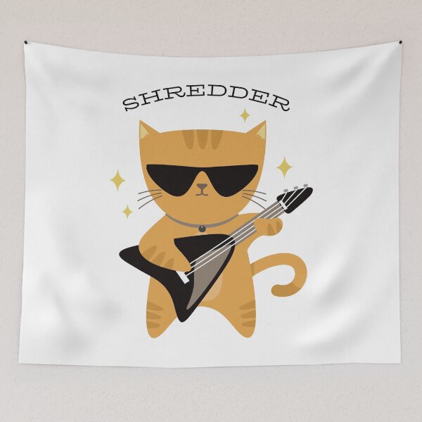Item preview, Shredder the cat designed and sold by Rickido.