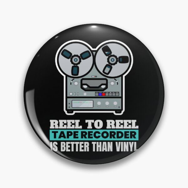 Reel To Reel Tape Recorder Tape Recorder Pin by mooon85