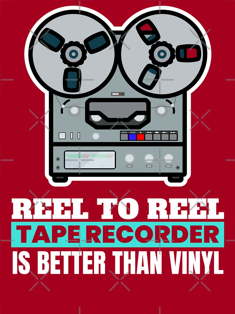 Reel To Reel Tape Recorder Tape Recorder Kids T-Shirt by mooon85
